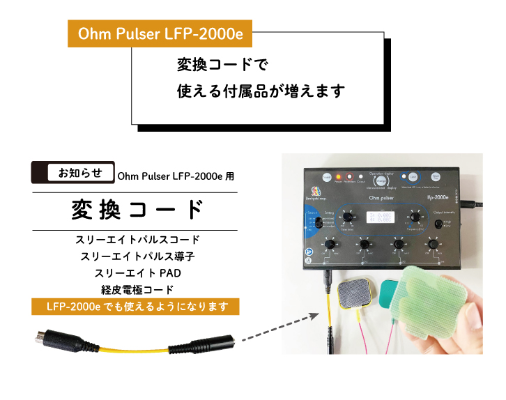 ☆送料無料☆ 当日発送可能 オームパルサー用 スリーエイトパルスコード 6本セット 全医療器 notimundo.com.ec